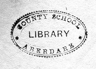 Library Stamp 1940s