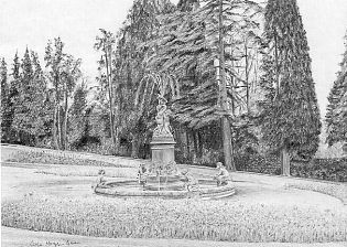 Fountain Cyfarthfa Park