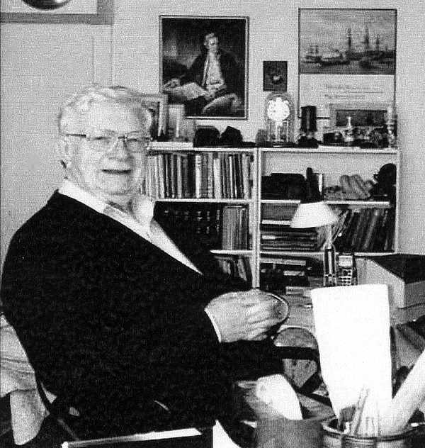 Alun at his desk