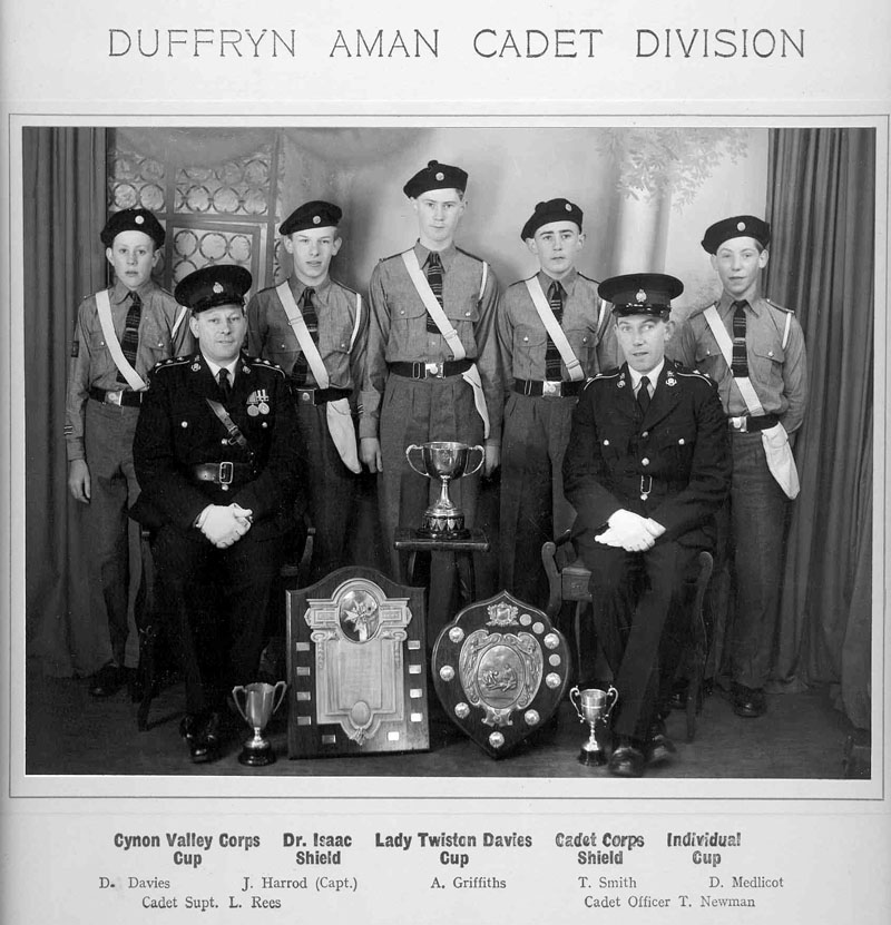 Dyffryn Aman Cadet Team, 1957