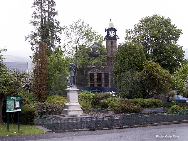 Lord Merthyr and Clock