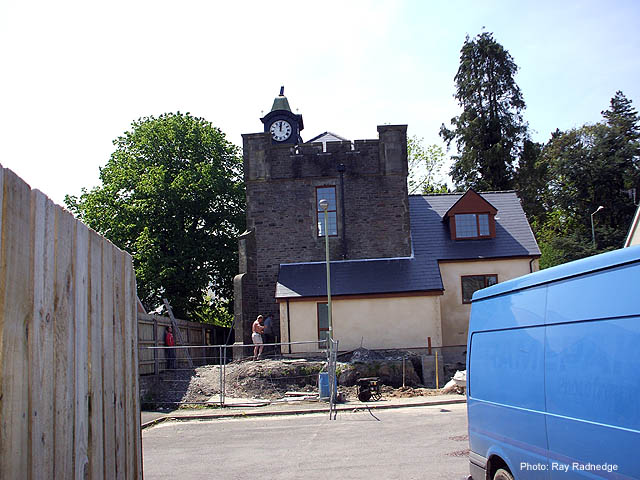 View from the rear of the site