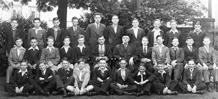 Sam Evans&rsquo; class in 1939
