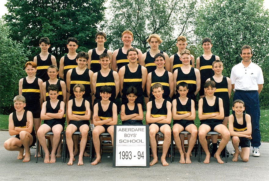Gymnastics Team, 1993-94
