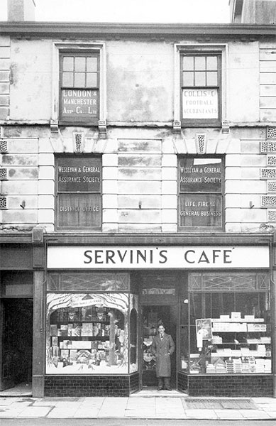 Servini Cafe Cardiff Street