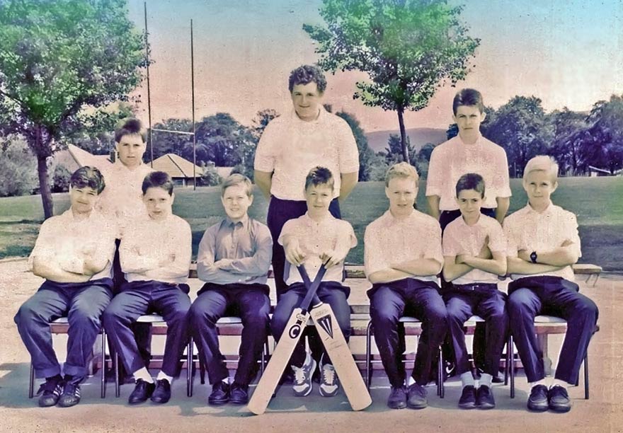 a Cricket Team c1989
