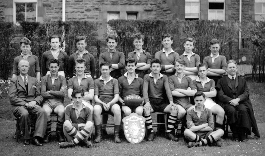 Rugby team 1954-55