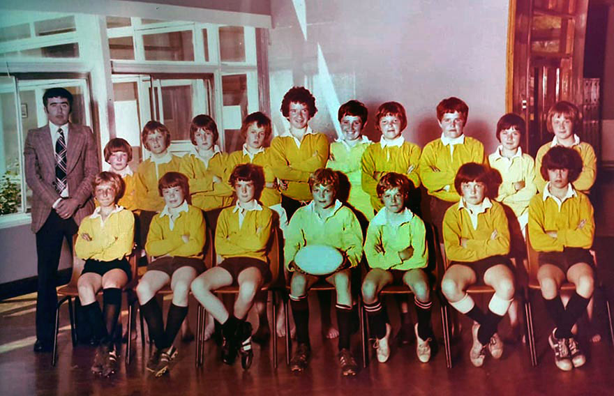 Rugby Squad Form 1 c1975
