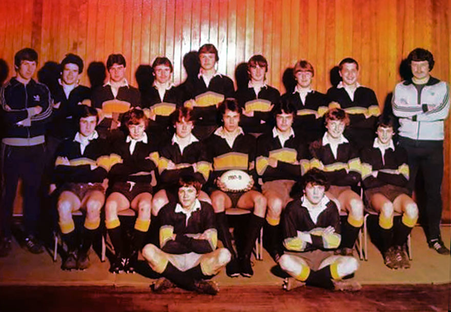Rugby XV team 1980-81