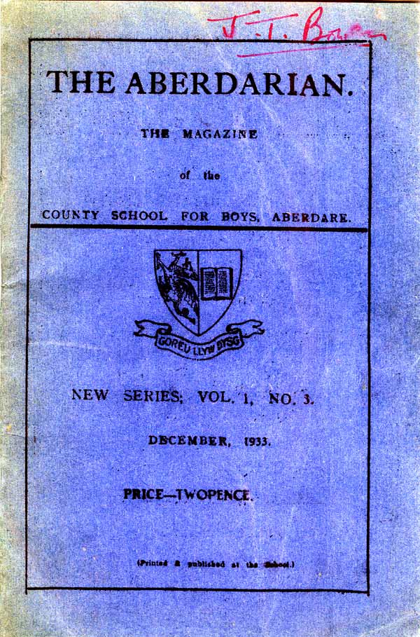 Front Cover 1933 No 3