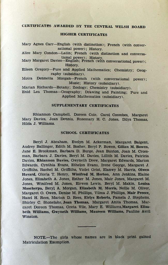 Certificate Ceremony 1947, p3