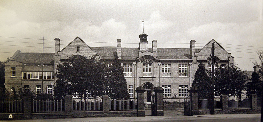 The School from Cwmbach Road