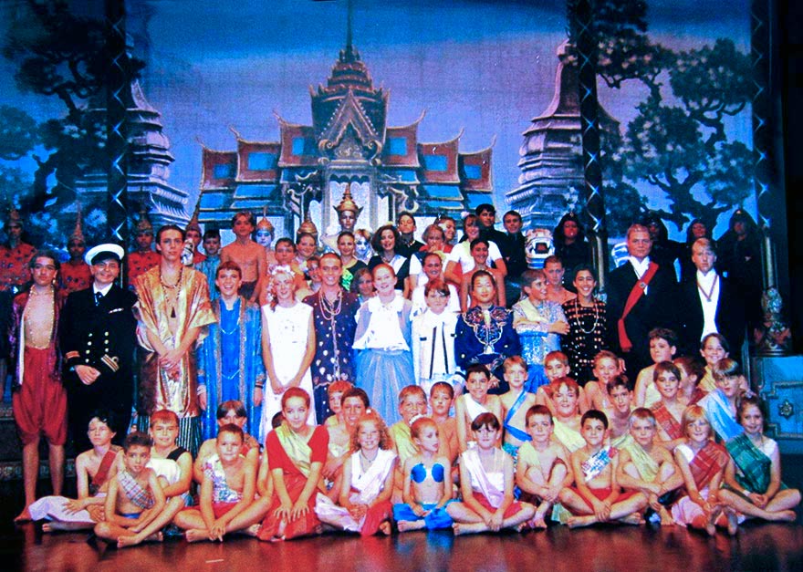 Cast of The King & I, 1995