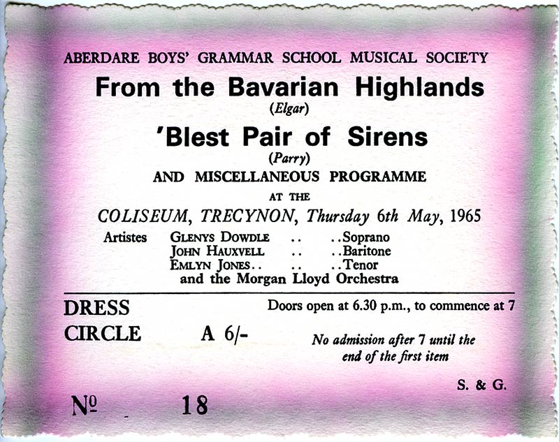 Concert Ticket
