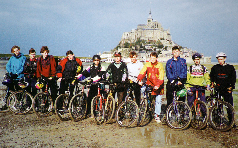 Normandy Cycling Trip, 1993