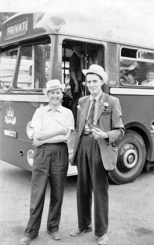 Meirion Jenkins and Tom Evans