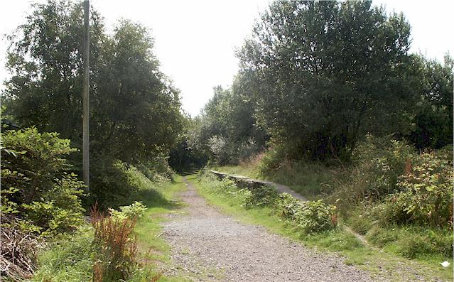 Abernant Platform looking towards Merthyr